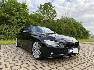 Begagnad BMW 328 Sport Line 245 HK (180 kW) 2012 Svart Sedan