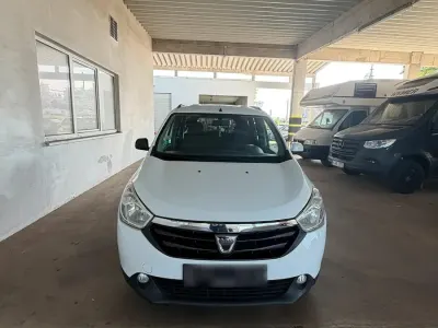 Gebraucht Dacia Lodgy 107 PS (78 kW) 2013 Weiß Van / Kleinbus