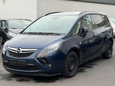 Gebraucht Opel Zafira Tourer Edition 140 PS (102 kW) 2012 Blau Van / Kleinbus