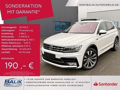 Oryxweiss Gebraucht 2017 VW Tiguan Highline SUV | 20.930 € (Fairer Preis)