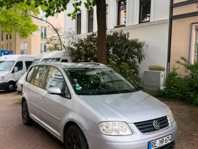 Gebraucht VW Touran 105 PS (77 kW) 2006 Silber Van / Kleinbus