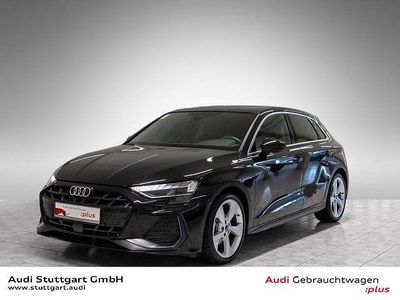 Mythosschwarz metallic Gebraucht 2025 Audi A3 S-Line Limousine | 34.920 € (Superpreis)