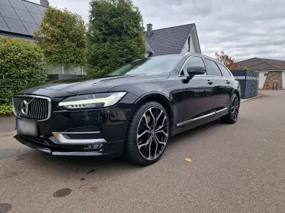 Gebraucht Volvo V90 Inscription 231 PS (169 kW) 2017 Schwarz Kombi