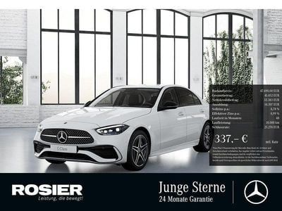 Gebraucht Mercedes C300e AMG 204 PS (150 kW) 2025 Weiss / polarweiß Limousine