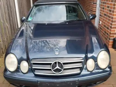 Gebraucht Mercedes CLK230 1999 Blau Cabrio
