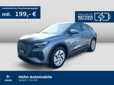 Gebraucht Audi Q4 Sportback e-tron Basis 125 kW (170 PS) 2023 Blau SUV