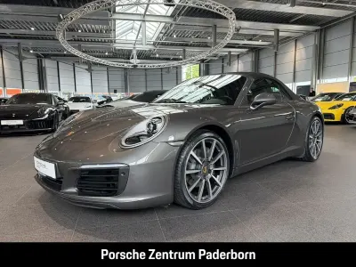 Begagnad Porsche 911 Carrera Cabriolet 370 HK (272 kW) 2017 Grå Cab