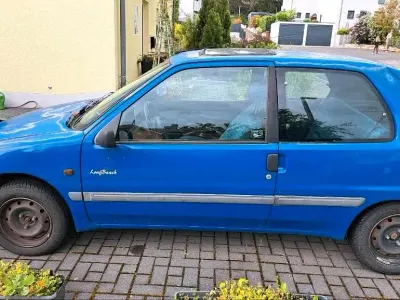 Gebraucht Peugeot 106 60 PS (44 kW) 1998 Blau Kleinwagen