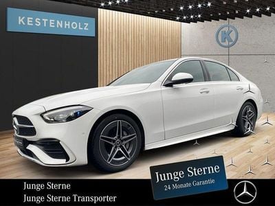 Gebraucht Mercedes C200 AMG 163 PS (119 kW) 2024 Weiß Limousine