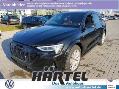 Gebraucht Audi e-tron Comfort 369 kW (503 PS) 2023 Mythosschwarz (black), metallic SUV