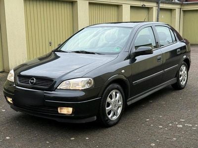 Usata Opel Astra 85 CV (62 kW) 2001 Nero Berlina