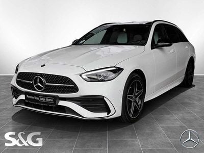 Unilack polarweiß Gebraucht 2024 Mercedes C300e AMG Kombi | 42.880 € (Guter Preis)