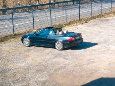 Gebraucht BMW 320 Cabriolet 170 PS (125 kW) 2004 Schwarz Cabrio