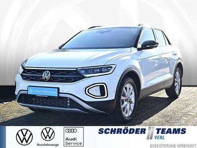 Second-hand VW T-Roc Goal 150 CP (110 kW) 2025 Alb SUV