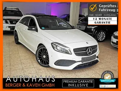 Używany Mercedes A180 AMG 122 KM (89 kW) 2015 Biały Sedan/Limuzyna