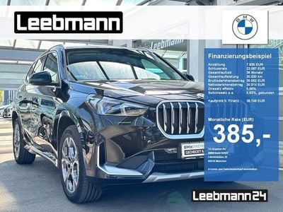 Begagnad BMW X1 xLine 163 HK (119 kW) 2024 Svart SUV