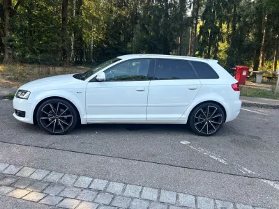 Gebraucht Audi A3 Ambition 160 PS (117 kW) 2008 Weiß Kleinwagen