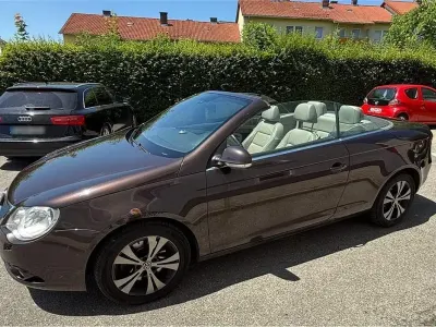Gebraucht VW Eos 140 PS (102 kW) 2007 Violet Cabrio