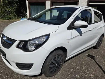 Używany Opel Karl Edition 75 KM (55 kW) 2017 Biały Hatchback