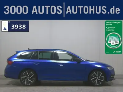 Gebraucht Skoda Octavia SportLine 150 PS (110 kW) 2023 Blau Kombi