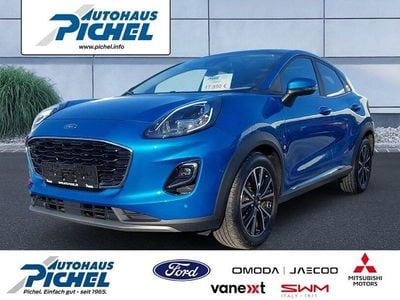 Gebraucht Ford Puma Titanium 125 PS (91 kW) 2021 Blau(metallic) SUV