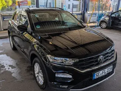 Gebraucht VW T-Roc Style 110 PS (80 kW) 2021 Schwarz SUV