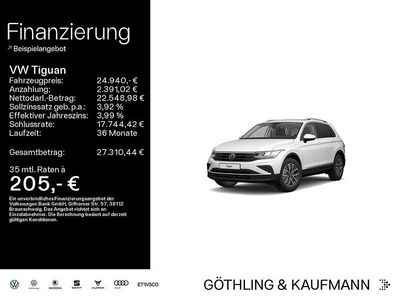 Gebraucht VW Tiguan Life 245 PS (180 kW) 2023 Weiß SUV