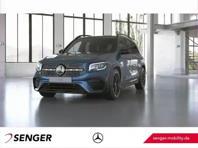 Brugt Mercedes GLB200 AMG 150 HK (110 kW) 2023 Blå SUV