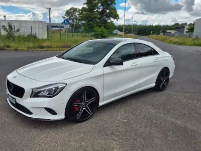 Gebraucht Mercedes CLA220 AMG 184 PS (135 kW) 2017 Weiß Limousine