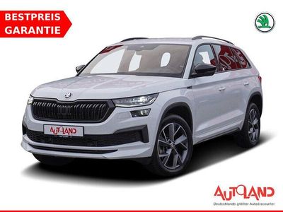 Weiß Gebraucht 2023 Skoda Kodiaq SportLine SUV | 38.950 € (Etwas zu teuer)