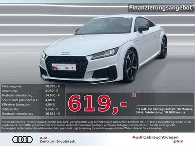 Gebraucht Audi TT S-Line 197 PS (144 kW) 2019 Gletscherweiß metallic Coupé