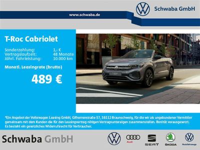 Gebraucht VW T-Roc Cabriolet R-line 150 PS (110 kW) 2024 Andere farbe Cabrio