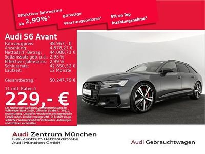 Gebraucht Audi S6 Ambiente 344 PS (253 kW) 2022 Daytonagrau perleffekt Kombi
