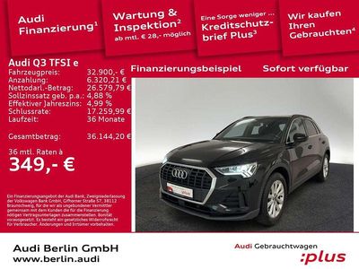 Mythosschwarz metallic Gebraucht 2022 Audi Q3 SUV | 32.900 € (Etwas zu teuer)
