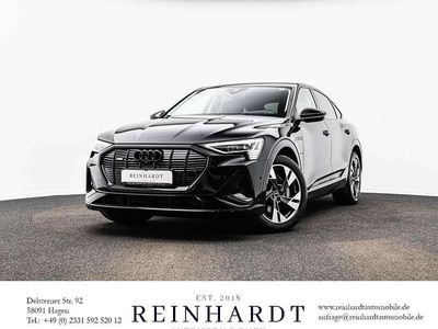 Mythosschwarz metallic Gebraucht 2022 Audi e-tron Sportback S-Line SUV | 34.900 € (Guter Preis)