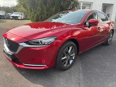 Begagnad Mazda 6 Sports-Line 194 HK (142 kW) 2021 Röd Sedan