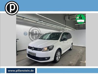 Gebraucht VW Touran Comfortline 105 PS (77 kW) 2012 Weiß Van / Kleinbus