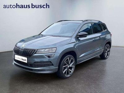 Gebraucht Skoda Karoq SportLine 150 PS (110 kW) 2021 Quarzgrau metallic SUV