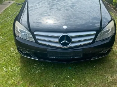 Brugt Mercedes C180 156 HK (114 kW) 2007 Sort Sedan