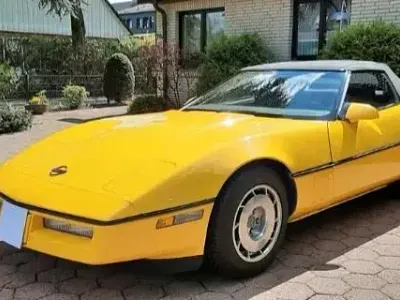 Gebraucht Corvette C4 245 PS (180 kW) 1989 Gelb Cabrio