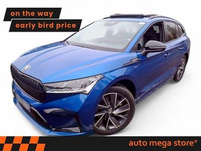 Raceblau metallic Gebraucht 2022 Skoda Enyaq iV SportLine SUV | 27.999 € (Fairer Preis)