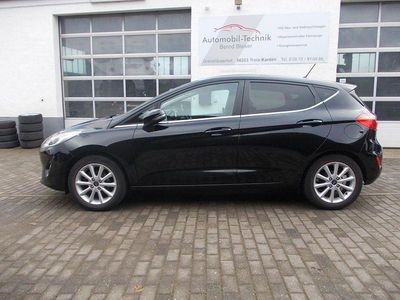 Gebraucht Ford Fiesta Titanium 86 PS (63 kW) 2018 Schwarz Kleinwagen