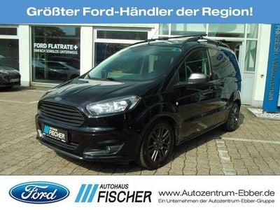 Gebraucht Ford Tourneo Courier Sport 101 PS (74 kW) 2018 Schwarz Van / Kleinbus