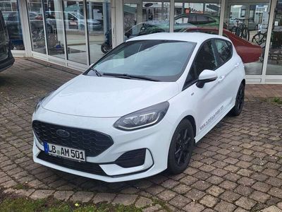 Gebraucht Ford Fiesta ST-Line 101 PS (74 kW) 2023 Frostweiß Kleinwagen