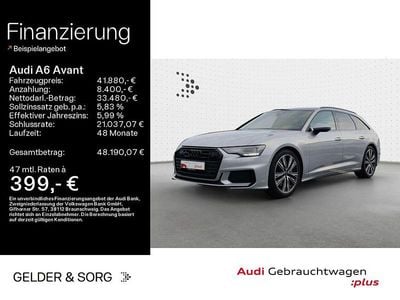 Usata Audi A6 S-Line 340 CV (250 kW) 2022 Argento Station wagon