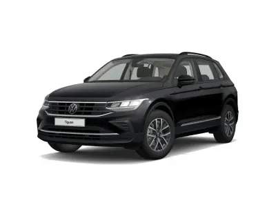 Gebraucht VW Tiguan Life 150 PS (110 kW) 2022 (schwarz) deep black perleffekt SUV