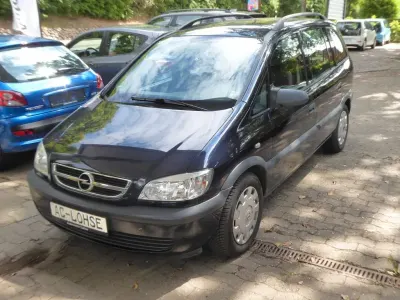 Gebraucht Opel Zafira Comfort 101 PS (74 kW) 2003 Blau Van / Kleinbus