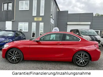 Używany BMW 225 Advantage 224 KM (164 kW) 2016 Czerwony Coupe