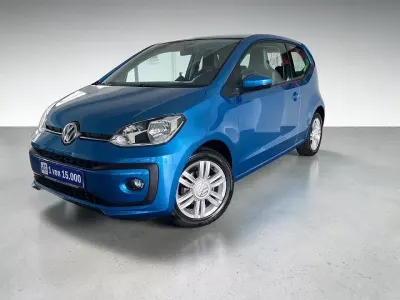 Gebraucht VW up! high up! 60 PS (44 kW) 2019 Costa azul metallic Kleinwagen