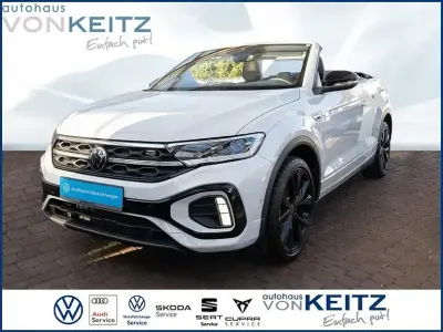 Gebraucht VW T-Roc Cabriolet R-line 150 PS (110 kW) 2025 Weiß Cabrio